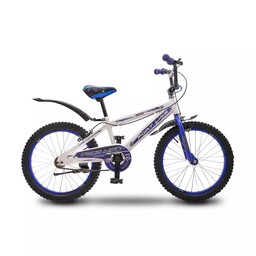 دوچرخه سایز 20 ، برند پورت لاین ، مدل  دنیز  ، رنگ سفید آبی 