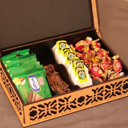 باکس پذیرایی و چای کیسه ای مقاوم شده در رنگ های مختلف 
