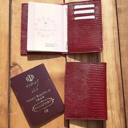 جلد شناسنامه و پاسپورت چرم طبیعی و دستدوز