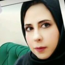 روسری مشکی زنانه قواره دار نخی طرحدار حاشیه طوسی و مشکی