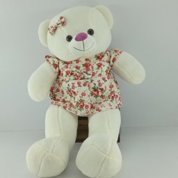 عروسک خرسی100سانت سفید