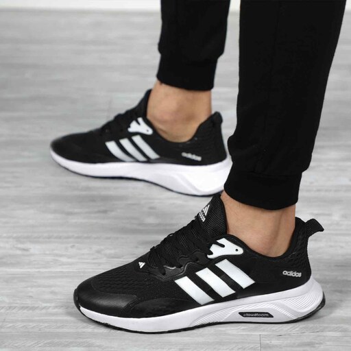 کتانی مردانه آدیداس ADIDAS مدل DEEKENZ مشکی اسپرت