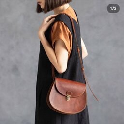 کیف چرم دخترانه یه وری