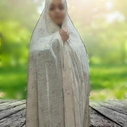  پارچه ی چادر عروس اکلیلی 