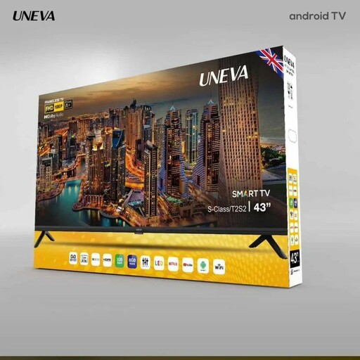 تلویزیون 43 اینچ یونیوا اسمارت FullHD کیفیت عالی ارسال رایگان نیست و لطفا قبل از ثبت سفارش هماهنگ بفرمائید