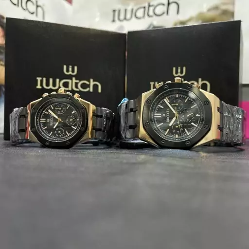 ساعت ست برند آی واچ  I-WATCH  سه موتوره فعال  موتور ژاپن ضد آب