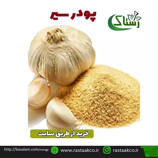 پودر سیر اعلا تبریز رستاک (100گرمی)