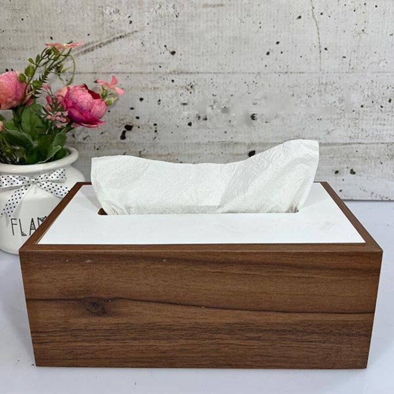 جعبه دستمال کاغذی چوبی (جا دستمالی )