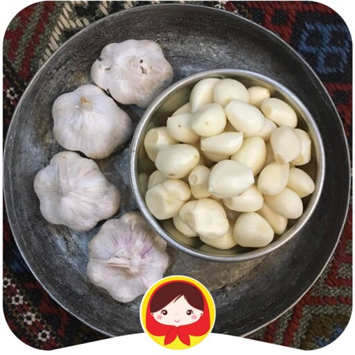 سیر  تازه حبه شده 300 گرمی 