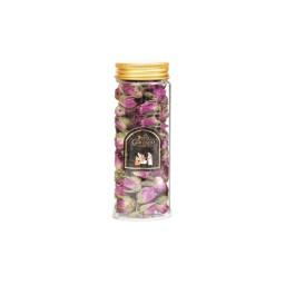 بیست گرم گل محمدی مهرآنوش - بسته بندی شیشه ای 