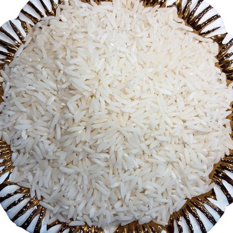 برنج 10 کیلویی هاشمی ممتاز آستانه گیلان بادومیا حداقل سفارش 10 کیلو محصول 1402