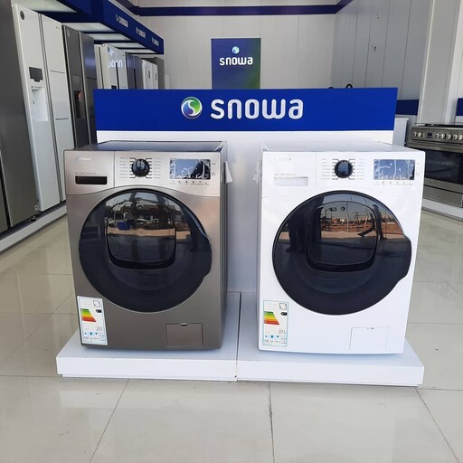 ماشین لباسشویی سری Wash in Wash مدل SWM-84616 رنگ سفید با ارسال رایگان 