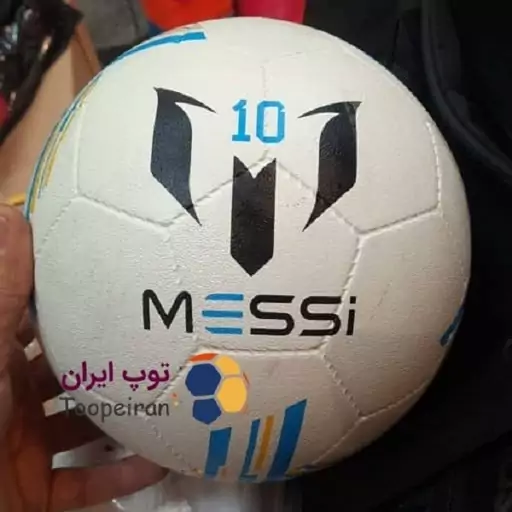 توپ فوتبال لاستیکی طرح آرژانتین Messi مدل جام جهانی2022الرحله