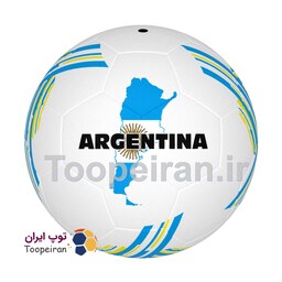 توپ فوتبال لاستیکی طرح آرژانتین قهرمان قطر2022 سایز4