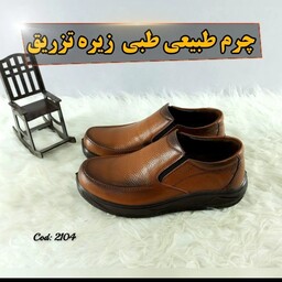 حراج فوق العاده کفش مجلسی اداری مردانه چرم طبیعی تبریز 