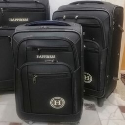 چمدان خارجی هپی نس سایز یک و دو باهم