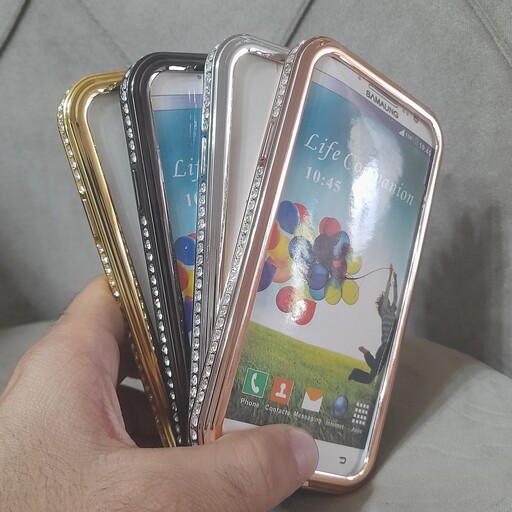 بامپر فلزی سامسونگ samsung galaxy s4 گارد دور قاب S4 اس چهار فور  SGH-I545 I9500 GT-I9506 GT-I9507V SGH-I337