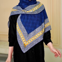 روسری سوپر نخ پنبه ای قواره متوسط (125cm) در 6 رنگبندی تعداد محدود مارکدار و کد دار