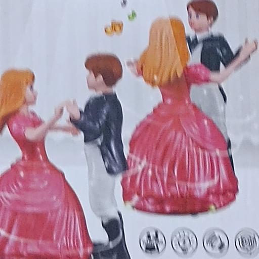 عروسک عروس داماد اسباب بازی دخترانه 