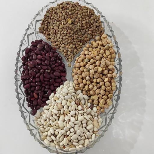 لوبیا قرمز ایرانی 1500گرمی پاک نشده طبیعی