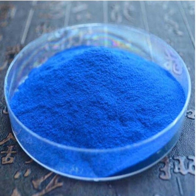 عصاره آبی اسپیرولینا (رنگ صد در صد طبیعی خوراکی غذایی ) 5گرمی محتوی فیکوسیانین