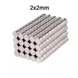 آهن ربا نئودیمیوم دیسکی 2x2 mm بسته 10 عددی - ظریف و قوی 