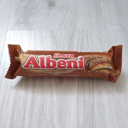 بیسکوییت کاراملی با روکش شکلات اولکر آلبنی ترکیه Ulker Albeni بسته 72 گرمی