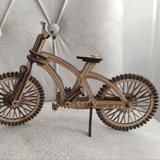 ماکت چوبی دوچرخه