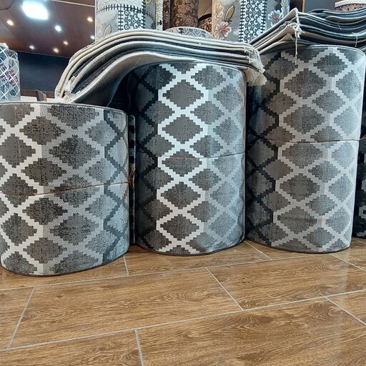 فرش کناره فانتزی مدرن طرح جدید مراکشی کد1050( 100 در320سانت) 500شانه تراکم هزار ، در سایز مورد نظر مشتری