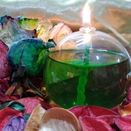شمع مایع مدل حبابی در قطر 8سانتی متر در رنگ های متنوع