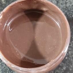 کره بادوم زمینی شکلاتی شکلات باراکای اصل بدون ذره ای مواد نگهدارنده                               دهکده سبز سرزمین طلائی