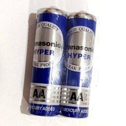 باطری باتری قلمی پاناسونیک ( 2 عدد)  اصلی Panasonic AA 
