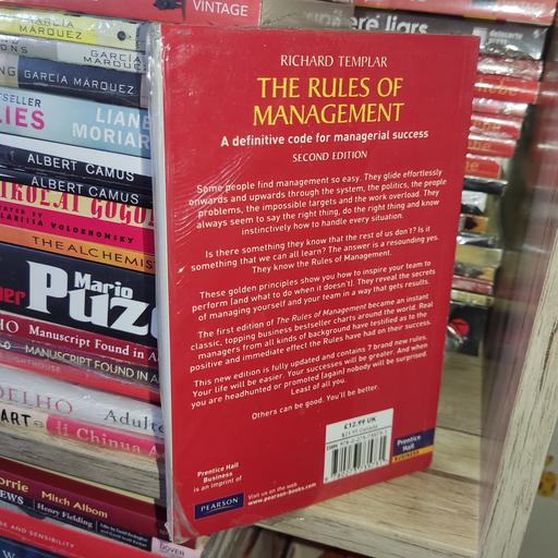 کتاب زبان اصلی The Rules of Management (قوانین مدیریت)