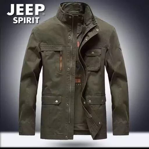 کاپشن مردانه بهاره پاییزی برند jeep 