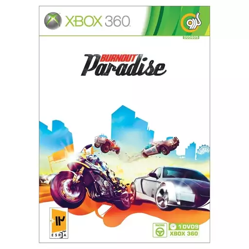 بازی ایکس باکس 360  Burnout Paradise با کیفیت عالی