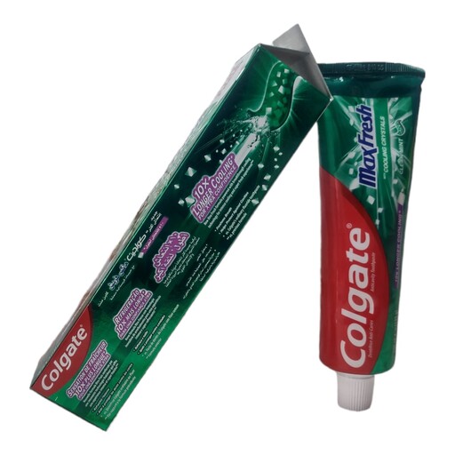 خمیر دندان کولگیت Colgate سری Max Fresh مدل Clean Mint حجم 100 میل