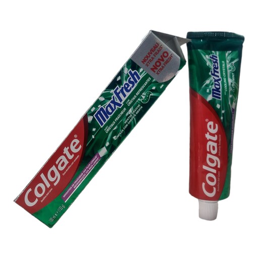 خمیر دندان کولگیت Colgate سری Max Fresh مدل Clean Mint حجم 100 میل