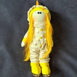 عروسک روسی دختر  مو زرد