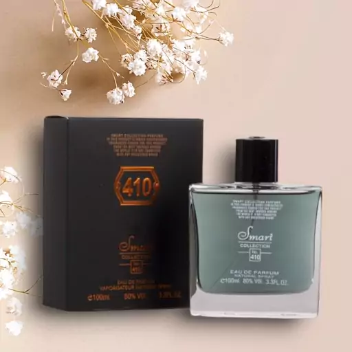 عطر ادکلن اسمارت کالکشن کد 410بولگاری من این بلک Versace Pour Homme میل100