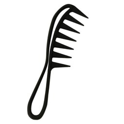 شانه آرچر safari combs شانه فشن حالت دادن موی سر آرایشگاهی حرفه ای آرچه شانه حالت مو های فر شش ماهه خامه برس آرچر  شونه 