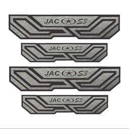 برچسب پارکابی خودرو  اکسان استور کد SP023مناسب برای JAC S3 بسته 4 عددی