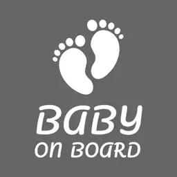 برچسب بدنه خودرو اکسان استور طرح BABY کد SB243S