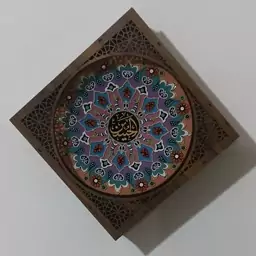 دیوارکوب پرشنگ مزین بنام  امام حسین (ع)