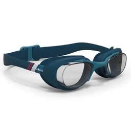 عینک شنای بزرگسالان نابایجی بغل طرح دار -سرمه ای و آبی2023  - دکتلون فرانسه