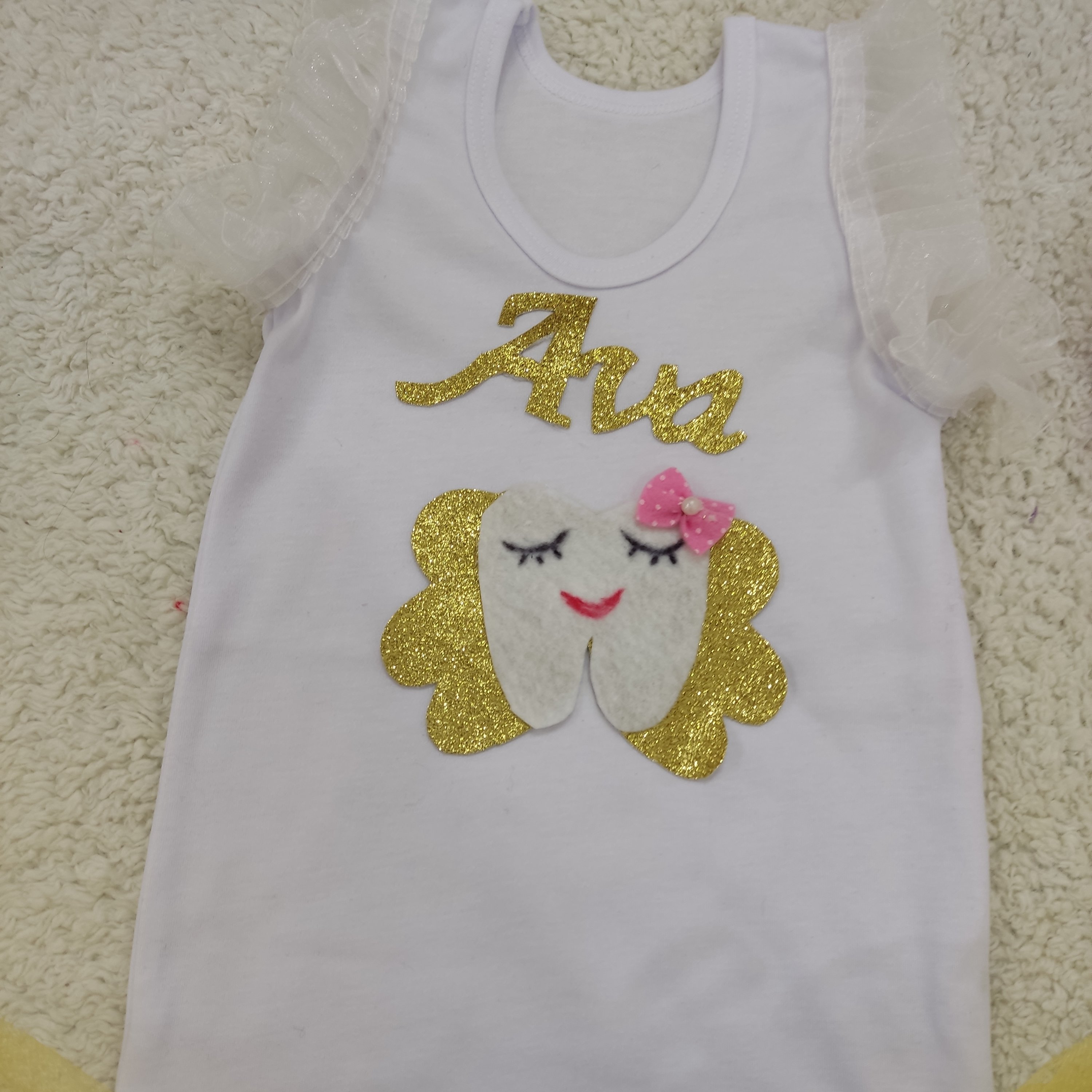 ست دندونی با دامن رنگی