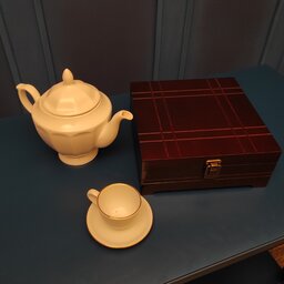 جعبه چای کیسه ای دکورستیک مدل یاس متوسط پس کرایه