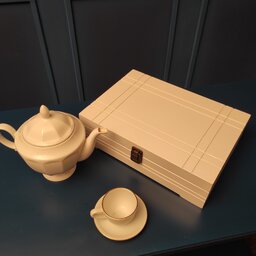 جعبه چای کیسه ای دکورستیک مدل یاس بزرگ پس کرایه