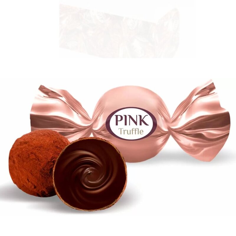 شکلات ترافل پینک محصول کشور روسیه . pink truffle