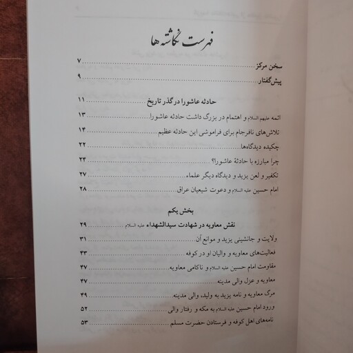 کتاب گزیده ناگفته هایی از حقایق عاشورا ایت الله سید علی حسینی میلانی