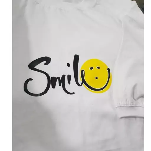 تیشرت مردانه سایزبزرگ ارسال رایگان 2xlشیک و اسپرت طرح smile دو رنگ سایزبندی